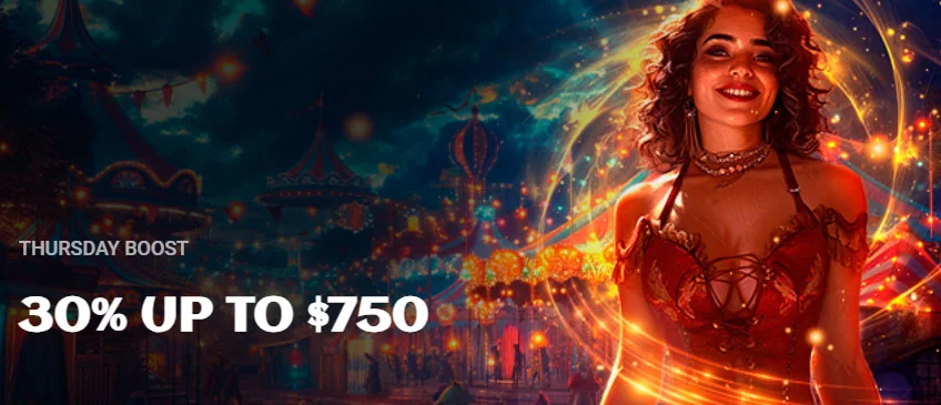 thursday boost casino spins up